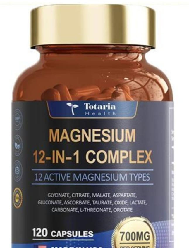 Magnesio 12 en 1 Complejo – 120 Cápsulas